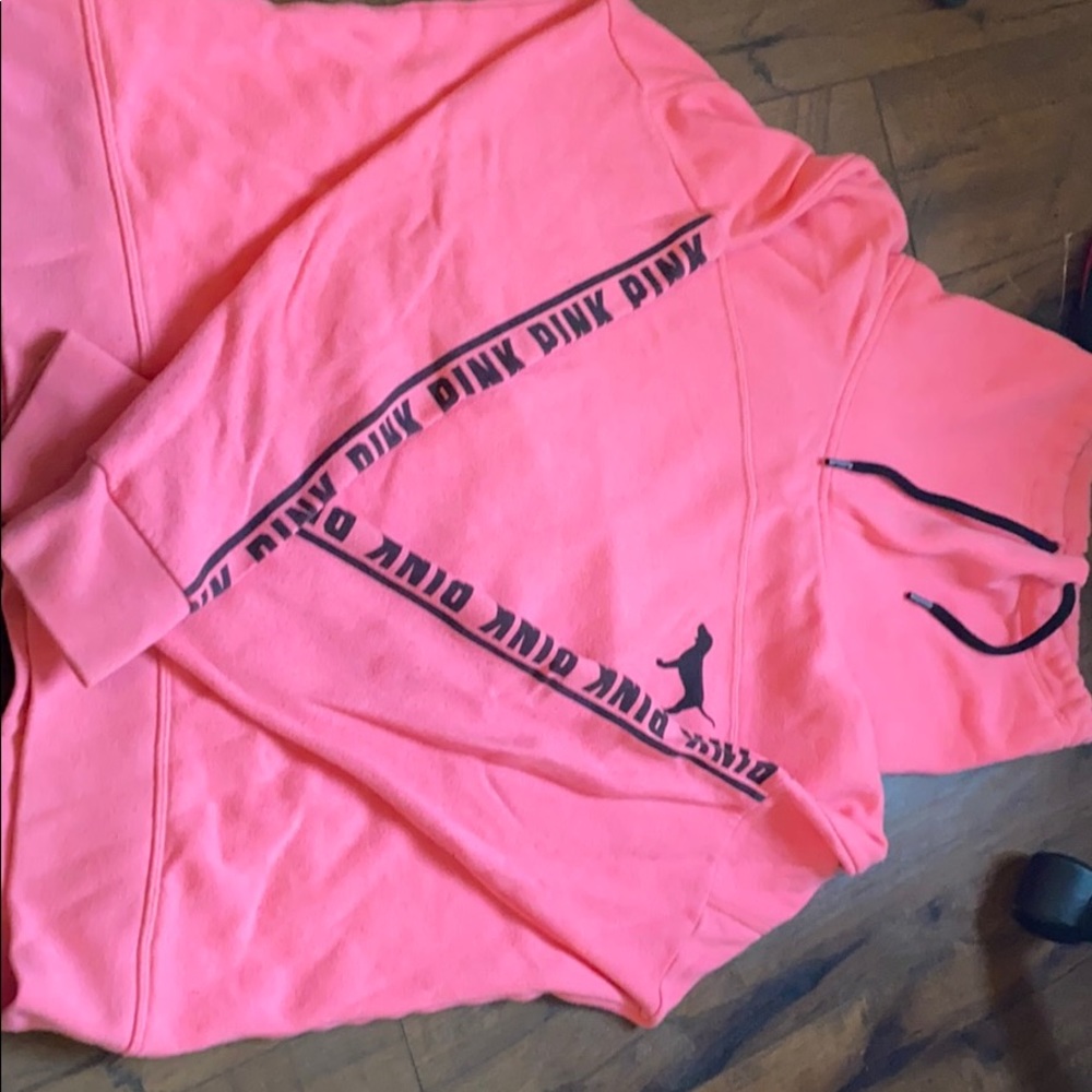 Hot pink PINK sweatshirt
